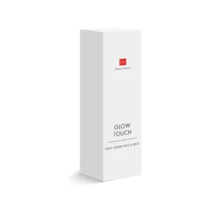 Glow touch - Cremă de zi hidratantă pentru față și gât bogată în curcumină 30 ml