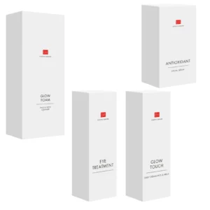 EM SKINCARE Essential Kit – Curățare, Ser Antioxidant, Cremă De Zi, Cremă De Ochi